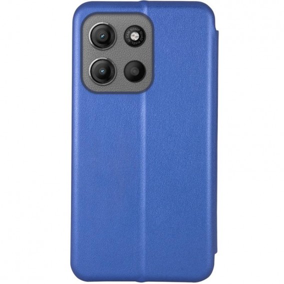 Шкіряний чохол-книжка Classy для Motorola Moto G15 4G Синій
