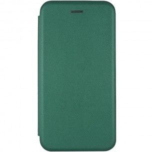 Кожаный чехол-книжка Classy для Motorola Moto G15 4G Зеленый