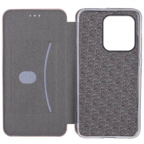 Шкіряний чохол-книжка Classy для Motorola Moto G15 4G Золотий