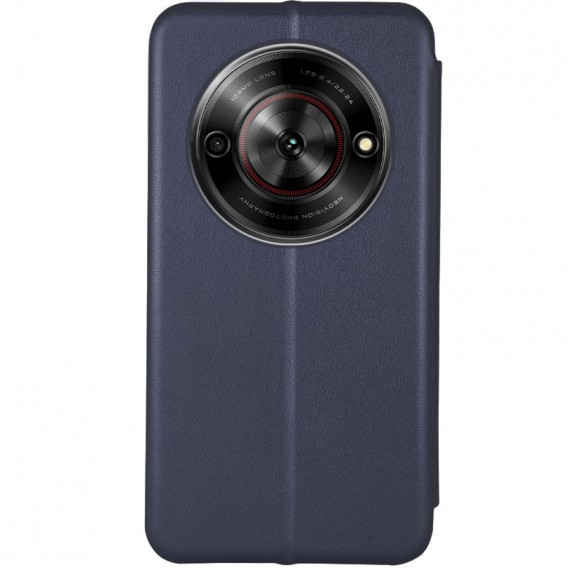 Шкіряний чохол-книжка Classy для ZTE Nubia Focus Темно-синій