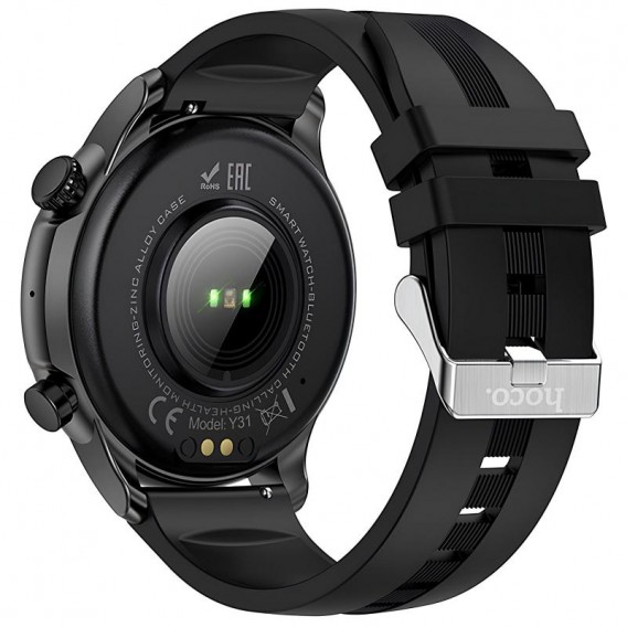 Смарт-годинник Hoco Y31 Smart sports watch (call version) Black