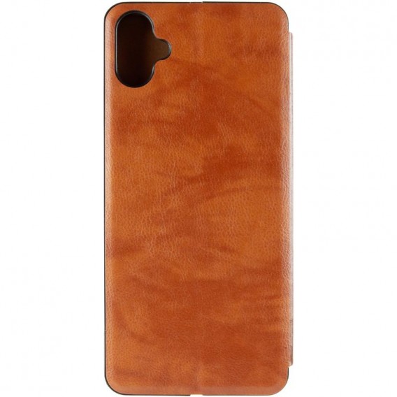 Шкіряний чохол-книжка Belora для Samsung Galaxy A06 Brown