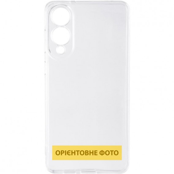 TPU чохол Epic Transparent 1,5mm Full Camera для Samsung Galaxy S25 Edge Безбарвний (прозорий)