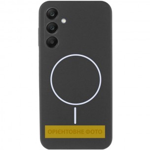 Чехол Silicone Cover Lakshmi Full Camera (AA) with MagFit для Samsung Galaxy S25 Edge Черный / Black