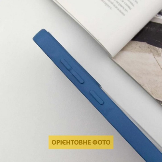 Чехол Silicone Cover Lakshmi Full Camera (AA) with MagFit для Samsung Galaxy S25 Edge Синий / Navy blue