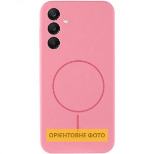 Чехол Silicone Cover Lakshmi Full Camera (AA) with MagFit для Samsung Galaxy S25 Edge Розовый / Light pink