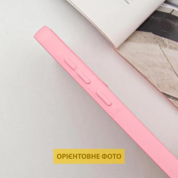 Чохол Silicone Cover Lakshmi Full Camera (AA) with MagFit для Samsung Galaxy S25 Edge Рожевий / Light pink