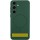 Чохол Silicone Cover Lakshmi Full Camera (AA) with MagFit для Samsung Galaxy S25 Edge Зелений / Dark green