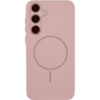 Чохол Silicone Cover Lakshmi Full Camera (AA) with MagFit для Samsung Galaxy S25 Edge Рожевий / Pink Sand