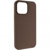 Чохол Silicone Case (AA) NO LOGO with MagSafe для Apple iPhone 11 Pro (5.8") Коричневий / Brown