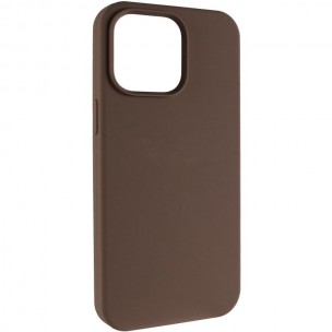 Чохол Silicone Case (AA) NO LOGO with MagSafe для Apple iPhone 11 Pro Max (6.5") Коричневий / Brown