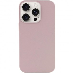 Чохол Silicone Case (AA) NO LOGO with MagSafe для Apple iPhone 16 Pro (6.3") Сірий / Lavender