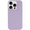 Чохол Silicone Case (AA) NO LOGO with MagSafe для Apple iPhone 16 Pro (6.3") Бузковий / Lilac