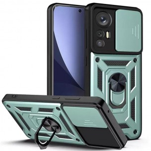 Чохол Ummi Camshield Serge Ring для Xiaomi 12T / 12T Pro Зелений / Green Чохол Ummi Camshield Serge Ring для Xiaomi 12T / 12T Pro Зелений / Green