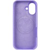 Чохол Silicone Case Full Protective (AA) V2 with MagSafe для Apple iPhone 17 (6.3") Бузковий / Dasheen