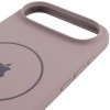 Чохол Silicone Case Full Protective (AA) V2 with MagSafe для Apple iPhone 17 Air (6.5") Сірий / Lavender