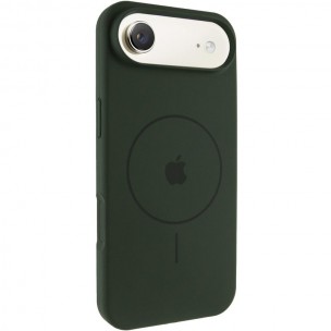 Чехол Silicone Case Full Protective (AA) V2 with MagSafe для Apple iPhone 17 Air (6.5 дюйма) Зеленый / Cyprus Green