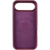 Чехол Silicone Case Full Protective (AA) V2 with MagSafe для Apple iPhone 17 Air (6.5") Бордовый / Plum
