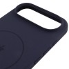 Чохол Silicone Case Full Protective (AA) V2 with MagSafe для Apple iPhone 17 Air (6.5") Темно-синій / Midnight blue