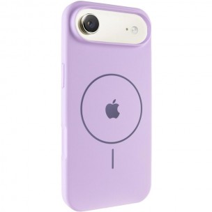 Чехол Silicone Case Full Protective (AA) V2 with MagSafe для Apple iPhone 17 Air (6.5 дюйма) Сиреневый / Lilac