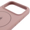 Чохол Silicone Case Full Protective (AA) V2 with MagSafe для Apple iPhone 17 Pro (6.3") Рожевий / Pink Sand