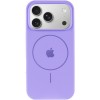 Чохол Silicone Case Full Protective (AA) V2 with MagSafe для Apple iPhone 17 Pro (6.3") Бузковий / Dasheen