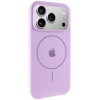 Чохол Silicone Case Full Protective (AA) V2 with MagSafe для Apple iPhone 17 Pro (6.3") Бузковий / Lilac