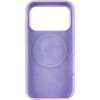 Чохол Silicone Case Full Protective (AA) V2 with MagSafe для Apple iPhone 17 Pro (6.3") Бузковий / Lilac