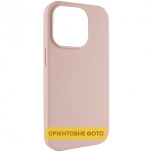 Чехол Silicone Case (AA) NO LOGO with MagSafe для Apple iPhone 17 Pro (6.3 дюйма) Розовый / Pink Sand