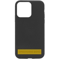 Чохол Silicone Case (AA) NO LOGO with MagSafe для Apple iPhone 17 Pro (6.3") Чорний / Black