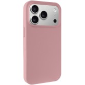 Чохол для iPhone 18 Pro Max / 17 Pro Max Silicone Case (AA) NO LOGO with MagSafe, силікон, Рожевий / Pink Sand