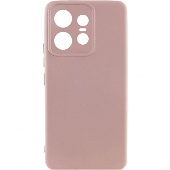 Чохол Silicone Cover Ummi Lakshmi Full Camera (AA) для Motorola Edge 50 Pro Рожевий / Pink Sand
