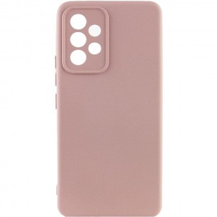 Чохол Silicone Cover Ummi Lakshmi Full Camera (AA) для Samsung Galaxy A13 4G Рожевий / Pink Sand