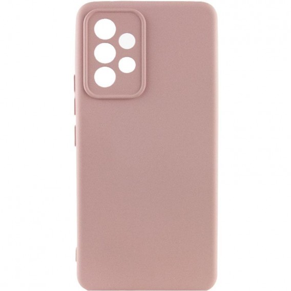 Чохол Silicone Cover Ummi Lakshmi Full Camera (AA) для Samsung Galaxy A32 4G Рожевий / Pink Sand