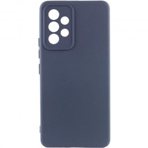 Чехол Silicone Cover Ummi Lakshmi Full Camera (AA) для Samsung Galaxy A32 4G Синий / Midnight Blue