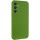 Чохол Silicone Cover Ummi Lakshmi Full Camera (AA) для Samsung Galaxy S24 FE Зелений / Dark green