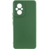 Чехол Silicone Cover Ummi Lakshmi Full Camera (AA) для Xiaomi Poco M5 Зеленый / Dark green