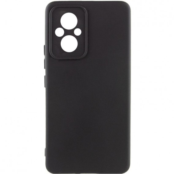 Чехол Silicone Cover Ummi Lakshmi Full Camera (AA) для Xiaomi Poco M5 Черный / Black