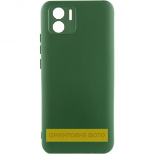 Чехол Silicone Cover Ummi Lakshmi Full Camera (AA) для Xiaomi Redmi A1+ / A2+ Зеленый / Dark green