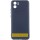 Чохол Silicone Cover Ummi Lakshmi Full Camera (AA) для Xiaomi Redmi A1+ / A2+ Синій / Midnight Blue