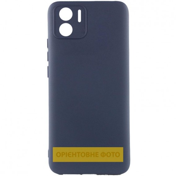 Чохол Silicone Cover Ummi Lakshmi Full Camera (AA) для Xiaomi Redmi A1+ / A2+ Синій / Midnight Blue