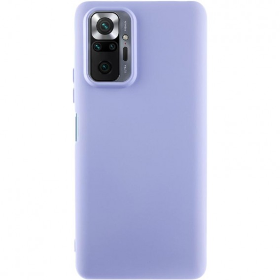 Чехол Silicone Cover Ummi Lakshmi (AA) для Xiaomi Redmi Note 10 Pro / 10 Pro Max Сиреневый / Dasheen