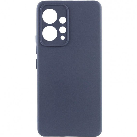 Чохол Silicone Cover Ummi Lakshmi Full Camera (AA) для Xiaomi Redmi Note 12 4G Синій / Midnight Blue