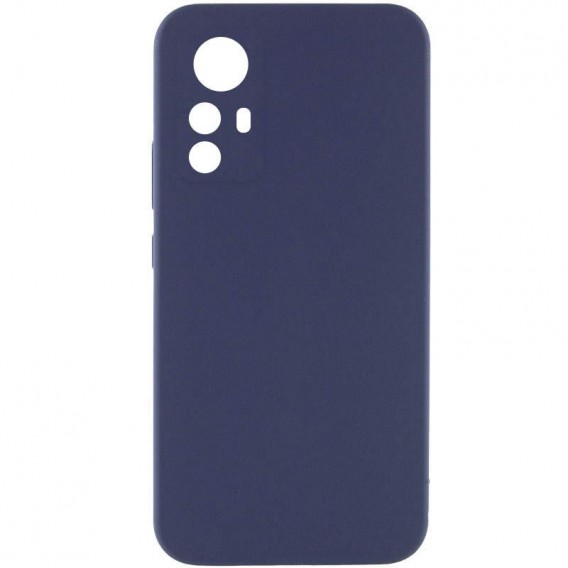 Чохол Silicone Cover Ummi Lakshmi Full Camera (AA) для Xiaomi Redmi Note 12S Синій / Midnight Blue
