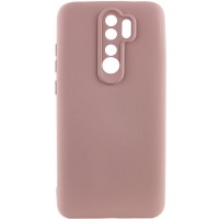 Чохол Silicone Cover Ummi Lakshmi Full Camera (AA) для Xiaomi Redmi Note 8 Pro Рожевий / Pink Sand
