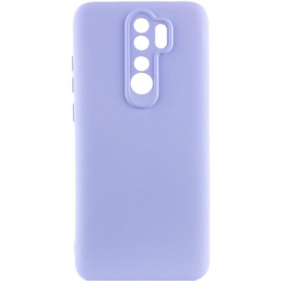Чохол Silicone Cover Ummi Lakshmi Full Camera (AA) для Xiaomi Redmi Note 8 Pro Бузковий / Dasheen