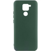Чохол Silicone Cover Ummi Lakshmi (AA) для Xiaomi Redmi Note 9 / Redmi 10X Зелений / Dark green