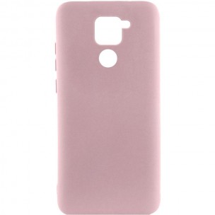 Чохол Silicone Cover Ummi Lakshmi (AA) для Xiaomi Redmi Note 9 / Redmi 10X Рожевий / Pink Sand