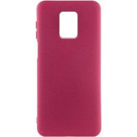 Чохол Silicone Cover Ummi Lakshmi (AA) для Xiaomi Redmi Note 9s / Note 9 Pro / Note 9 Pro Max Бордовий / Marsala