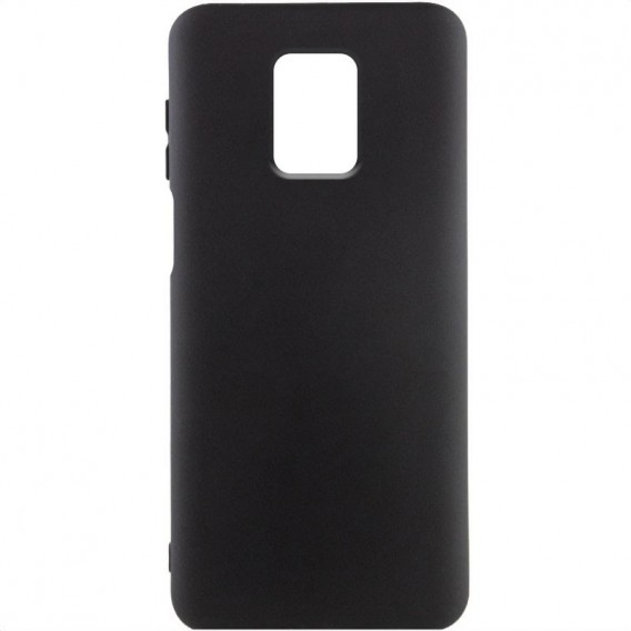 Чохол Silicone Cover Ummi Lakshmi (AA) для Xiaomi Redmi Note 9s / Note 9 Pro / Note 9 Pro Max Чорний / Black